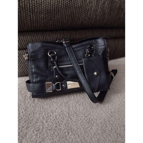 Marc New York black shoulder bag - Picture 1 of 14